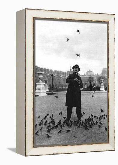 A Bird Charmer, Paris, 1931-Ernest Flammarion-Framed Premier Image Canvas