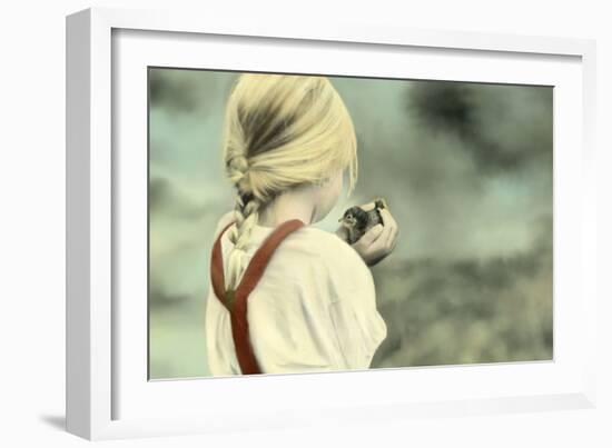 A Bird in Hand-Betsy Cameron-Framed Art Print