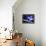 A Bird-Shaped Nebula Watches over a Group of Planets-Stocktrek Images-Framed Premier Image Canvas displayed on a wall