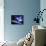 A Bird-Shaped Nebula Watches over a Group of Planets-Stocktrek Images-Framed Premier Image Canvas displayed on a wall