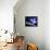 A Bird-Shaped Nebula Watches over a Group of Planets-Stocktrek Images-Framed Premier Image Canvas displayed on a wall