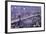 A Birds-Eye View of the Great New York and Brooklyn Bridge and Grand Display of Fire Works on…-null-Framed Giclee Print