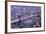 A Birds-Eye View of the Great New York and Brooklyn Bridge and Grand Display of Fire Works on…-null-Framed Giclee Print
