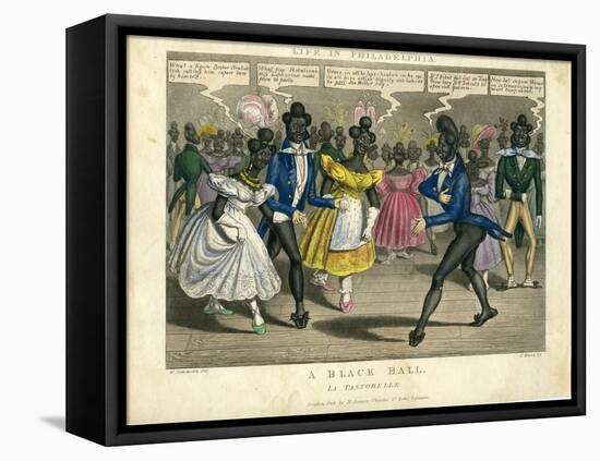 A Black Ball-Charles Hunt-Framed Premier Image Canvas