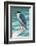 A Black-Crowned Night Heron Fishing, Lei Yu Mai Village, Hong Kong-Richard Wright-Framed Photographic Print