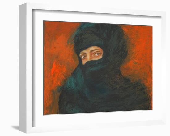 A Black Veil- Troubled Times, 2011-Stevie Taylor-Framed Giclee Print