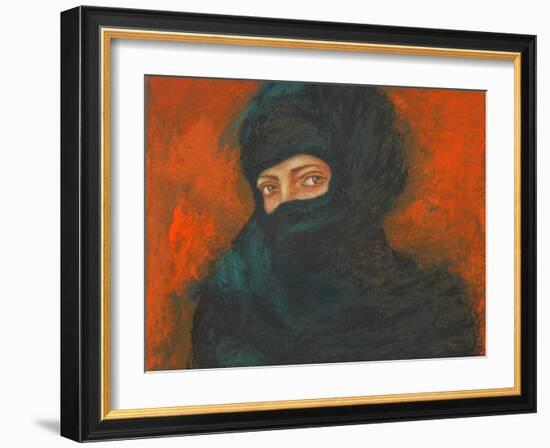 A Black Veil- Troubled Times, 2011-Stevie Taylor-Framed Giclee Print