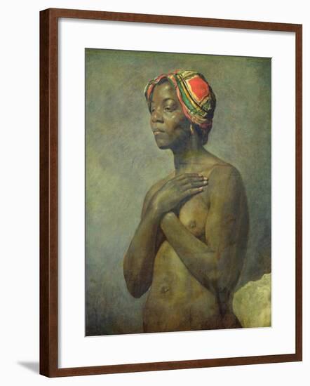 A Black Woman-null-Framed Giclee Print