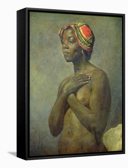 A Black Woman-null-Framed Premier Image Canvas