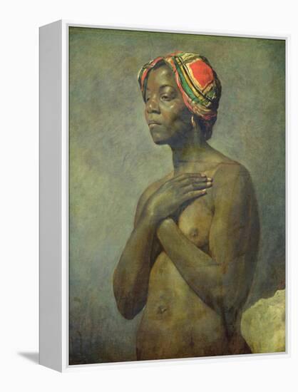 A Black Woman-null-Framed Premier Image Canvas