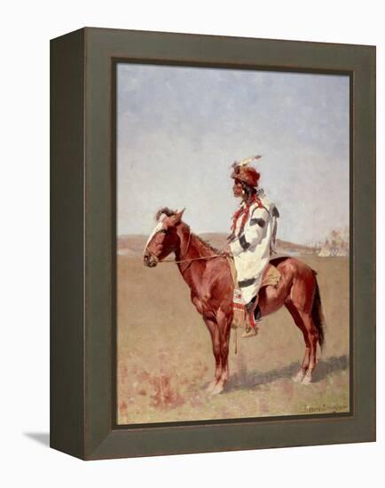 A Blackfoot Indian-Frederic Sackrider Remington-Framed Premier Image Canvas