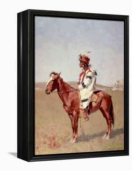 A Blackfoot Indian-Frederic Sackrider Remington-Framed Premier Image Canvas