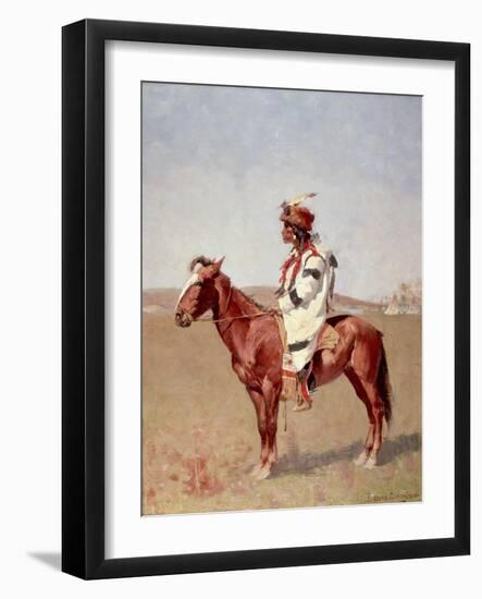 A Blackfoot Indian-Frederic Sackrider Remington-Framed Giclee Print