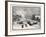 A Blizzard in Winnipeg, Canada, Nineteenth Century-null-Framed Giclee Print