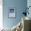 A Blue Candy-Striped Beach House in Costa Nova, Beira Litoral, Portugal-Julian Castle-Framed Photo displayed on a wall