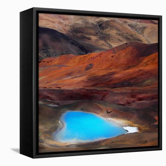 A Blue Heart-Bj Yang-Framed Premier Image Canvas