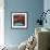 A Blue Heart-Bj Yang-Framed Photographic Print displayed on a wall