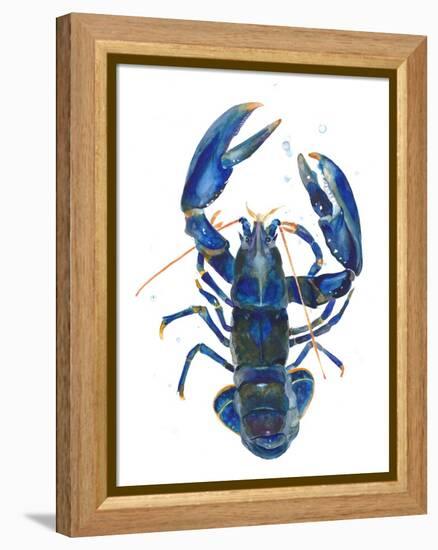 A Blue Lobster-Isabelle Brent-Framed Premier Image Canvas