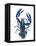 A Blue Lobster-Isabelle Brent-Framed Premier Image Canvas