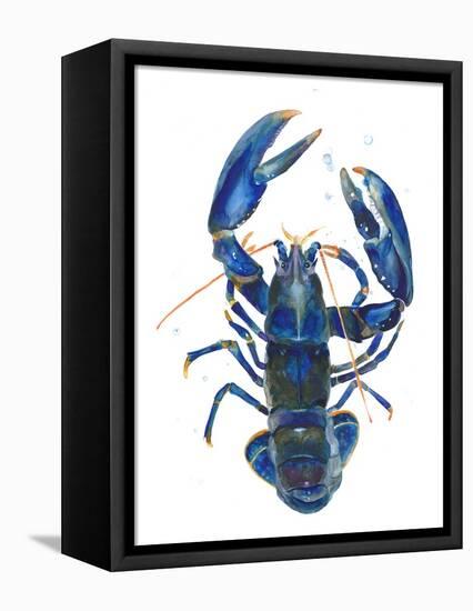 A Blue Lobster-Isabelle Brent-Framed Premier Image Canvas