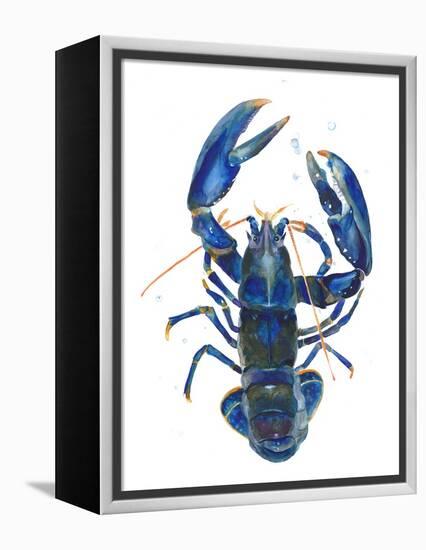 A Blue Lobster-Isabelle Brent-Framed Premier Image Canvas