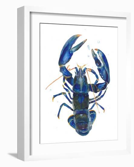 A Blue Lobster-Isabelle Brent-Framed Photographic Print