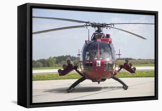 A Bo 105PAH Helicopter of the German Army Regiment 26-null-Framed Premier Image Canvas