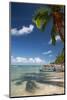 A Boat Floats Along the Sandy Praia Do Carneiros Near Tamamdere, North-Eastern Brazil-Alex Saberi-Mounted Photographic Print