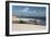 A Boat Sits on Rio Preguicas River Bank Near Lencois Maranhenses National Park-Alex Saberi-Framed Photographic Print