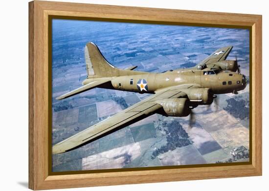 A Boeing B-17 Flying Fortress, 1944-American Photographer-Framed Premier Image Canvas