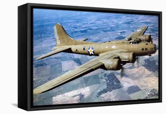 A Boeing B-17 Flying Fortress, 1944-American Photographer-Framed Premier Image Canvas