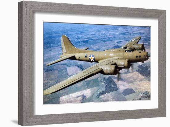 A Boeing B-17 Flying Fortress, 1944-American Photographer-Framed Photographic Print