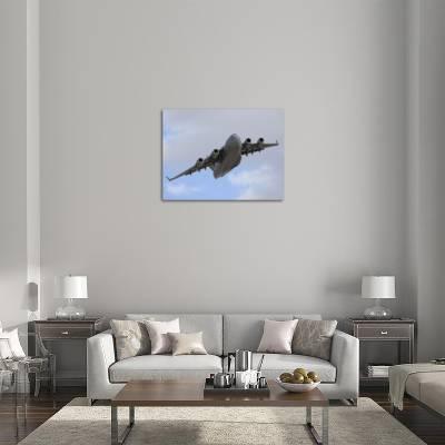 A Boeing C 17 Globemaster Iii Taking Off From Nellis Air Force Base Photographic Print By Stocktrek Images Art Com