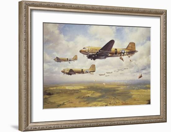 A Bold Leap-John Young-Framed Premium Giclee Print