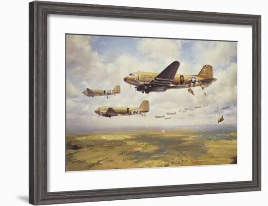 A Bold Leap-John Young-Framed Premium Giclee Print