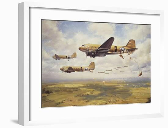 A Bold Leap-John Young-Framed Premium Giclee Print