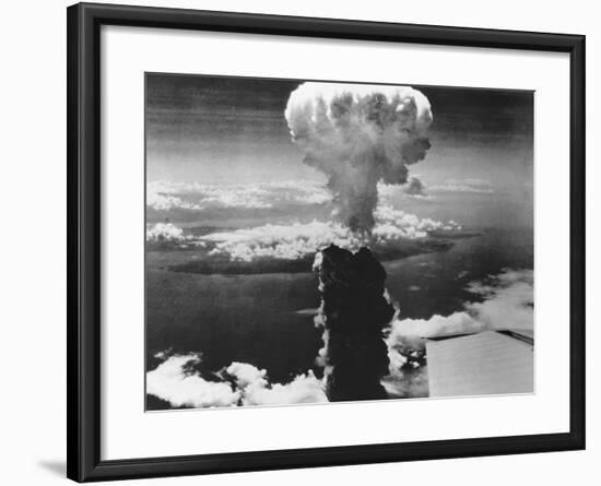 A-Bomb Damage to Nagasaki-null-Framed Photographic Print