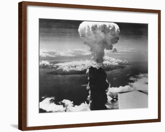 A-Bomb Damage to Nagasaki-null-Framed Photographic Print