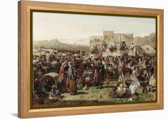 A Border Fair, C.1865-John Ritchie-Framed Premier Image Canvas