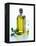 A Bottle and a Carafe of Olive Oil with an Olive Sprig-Alena Hrbkova-Framed Premier Image Canvas