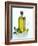 A Bottle and a Carafe of Olive Oil with an Olive Sprig-Alena Hrbkova-Framed Photographic Print