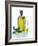 A Bottle and a Carafe of Olive Oil with an Olive Sprig-Alena Hrbkova-Framed Photographic Print