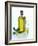 A Bottle and a Carafe of Olive Oil with an Olive Sprig-Alena Hrbkova-Framed Photographic Print