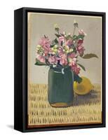 A Bouquet of Flowers and a Lemon, 1924-F?lix Vallotton-Framed Premier Image Canvas