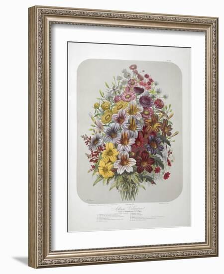 A Bouquet Of Flowers-Elisa Champin-Framed Giclee Print