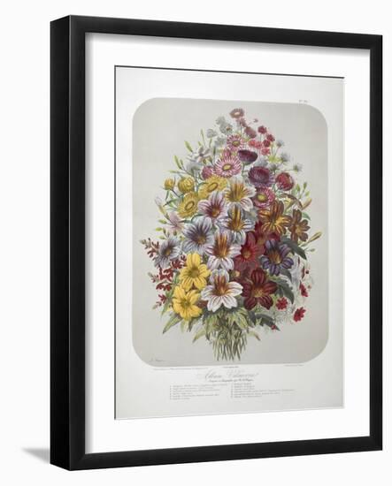 A Bouquet Of Flowers-Elisa Champin-Framed Giclee Print