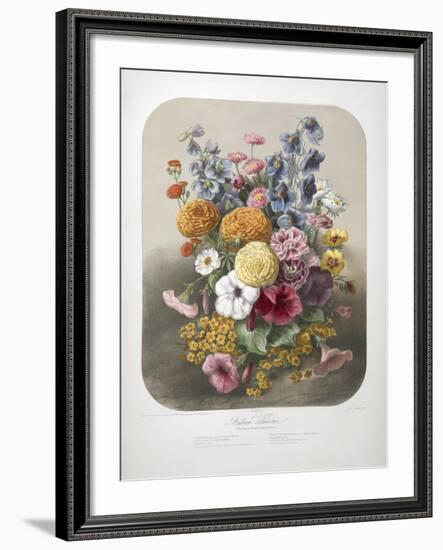 A Bouquet Of Flowers-Elisa Champin-Framed Giclee Print