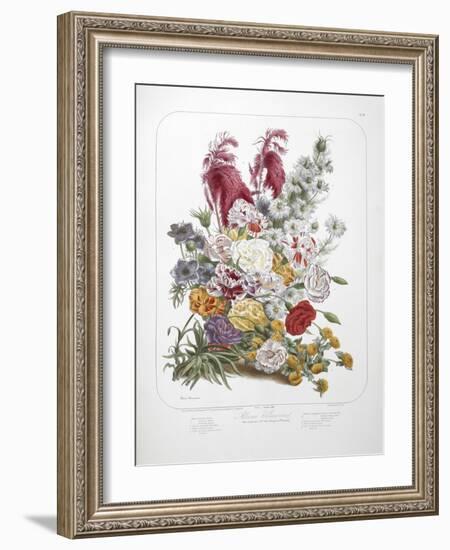 A Bouquet Of Flowers-Elisa Champin-Framed Giclee Print