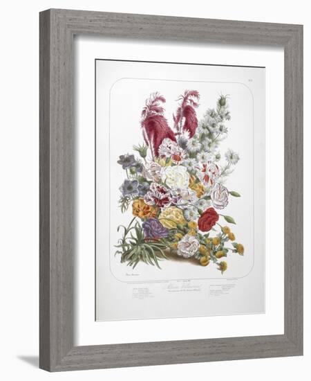 A Bouquet Of Flowers-Elisa Champin-Framed Giclee Print