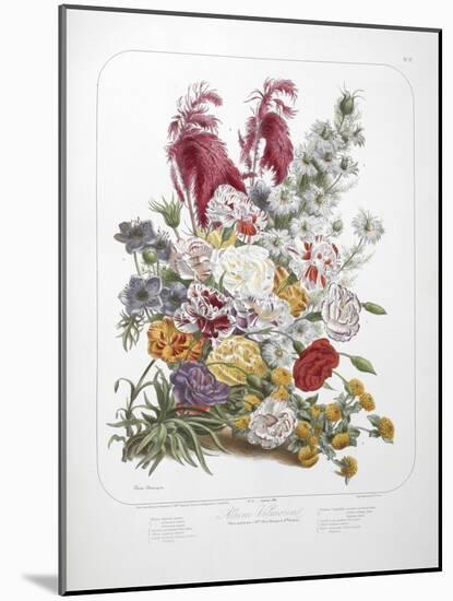 A Bouquet Of Flowers-Elisa Champin-Mounted Giclee Print